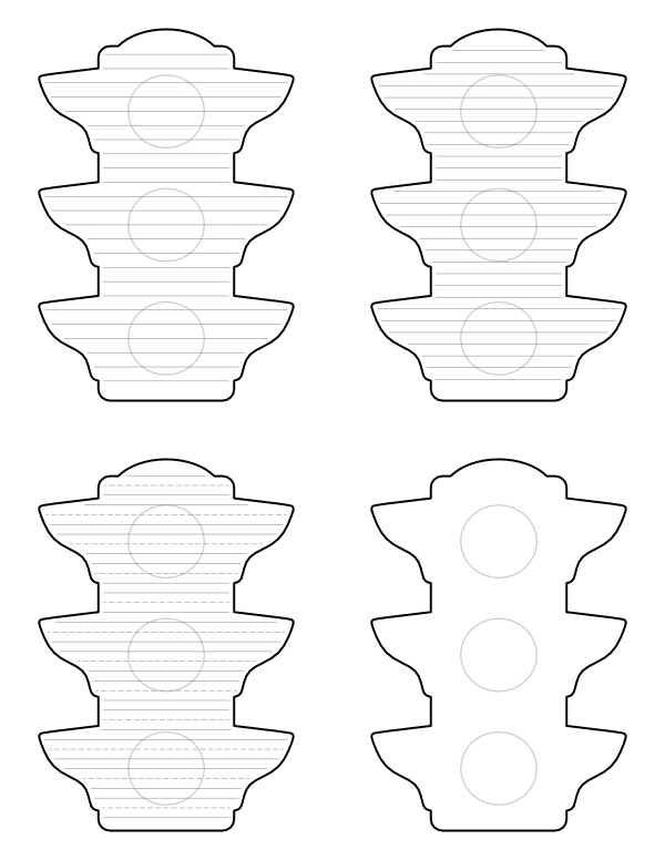 Free printable traffic light