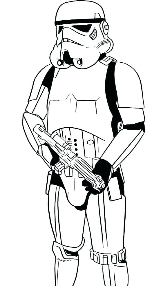 Stormtrooper coloring pages