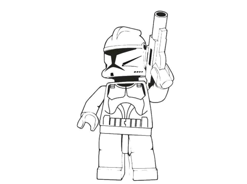 Online coloring pages coloring pagelego stormtrooper lego coloring pages for kids