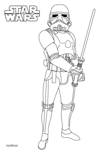 Free printable stormtrooper coloring pages for kids