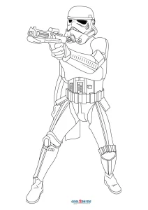 Free printable stormtrooper coloring pages for kids