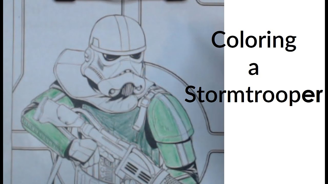 Stormtrooper coloring