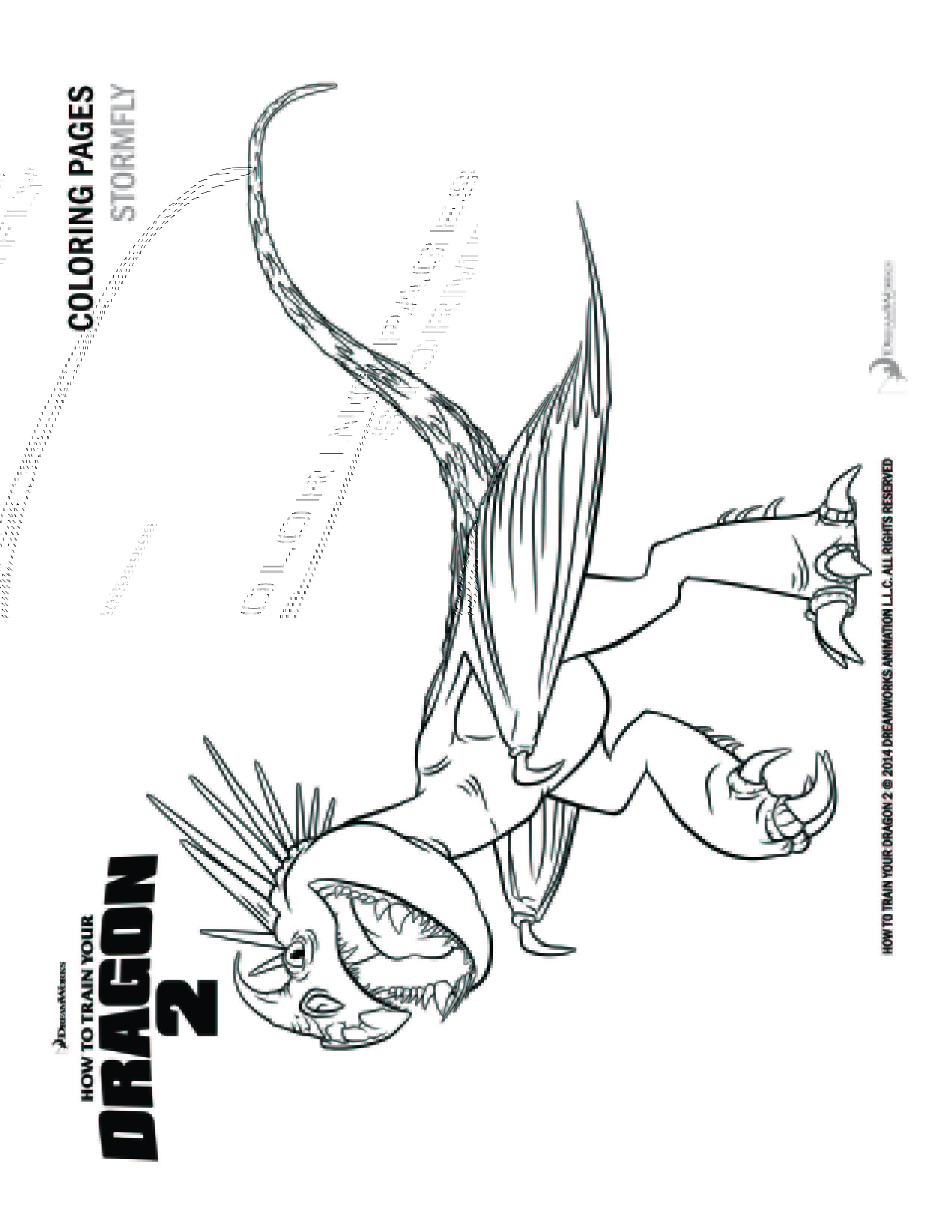 How to train your dragon coloring pages and activity sheets