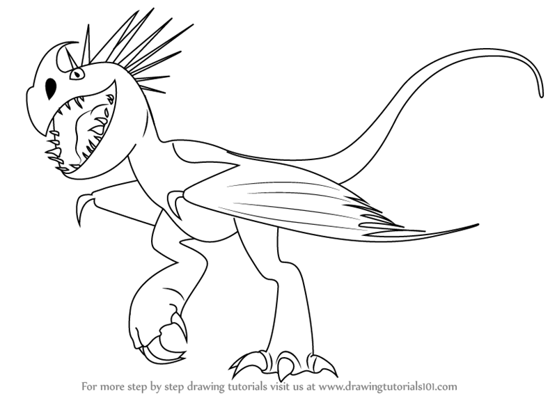 Learn how to draw stormfly from how to train your dragon how to train your dragon step by step drawing tâ dragon sketch dragon coloring page dragon pictures