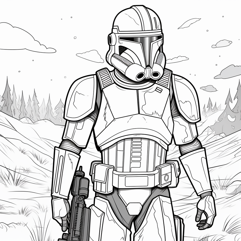 Printable star wars coloring pages for young padawans