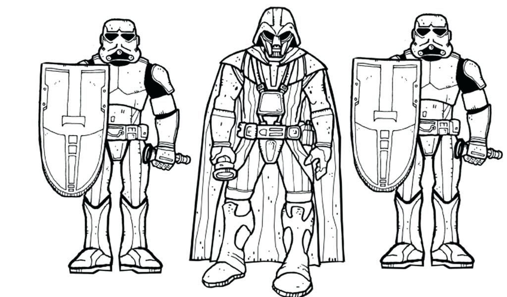 Stormtrooper coloring pages