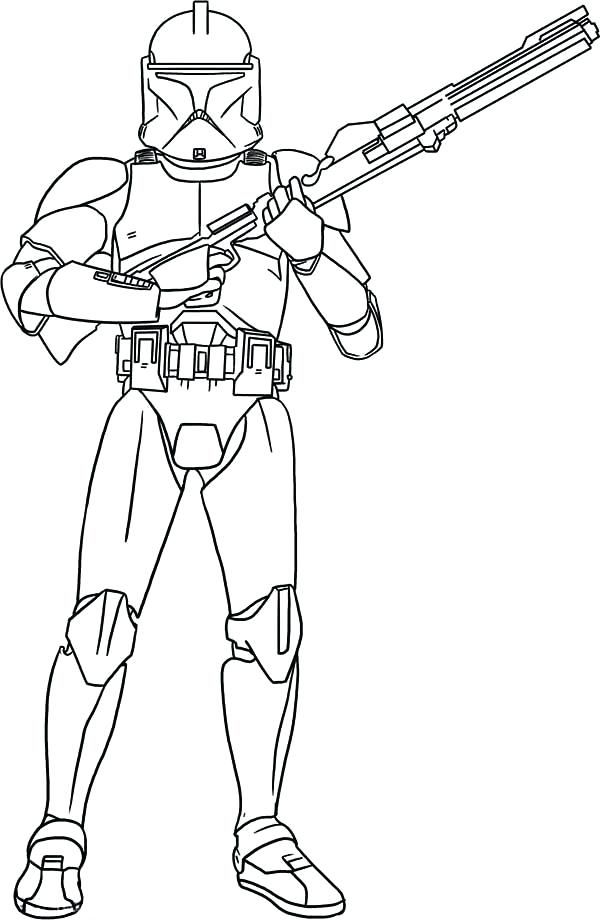 Stormtrooper coloring pages