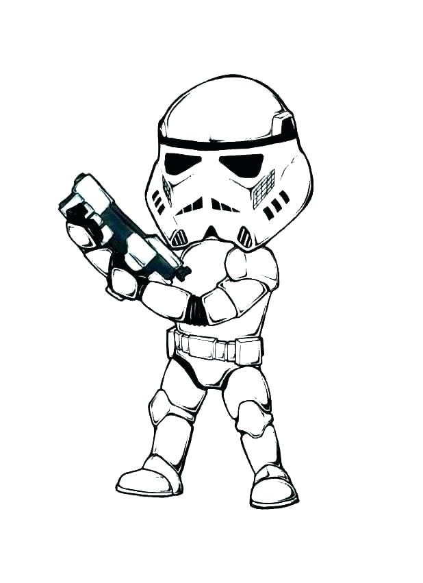 Stormtrooper coloring pages