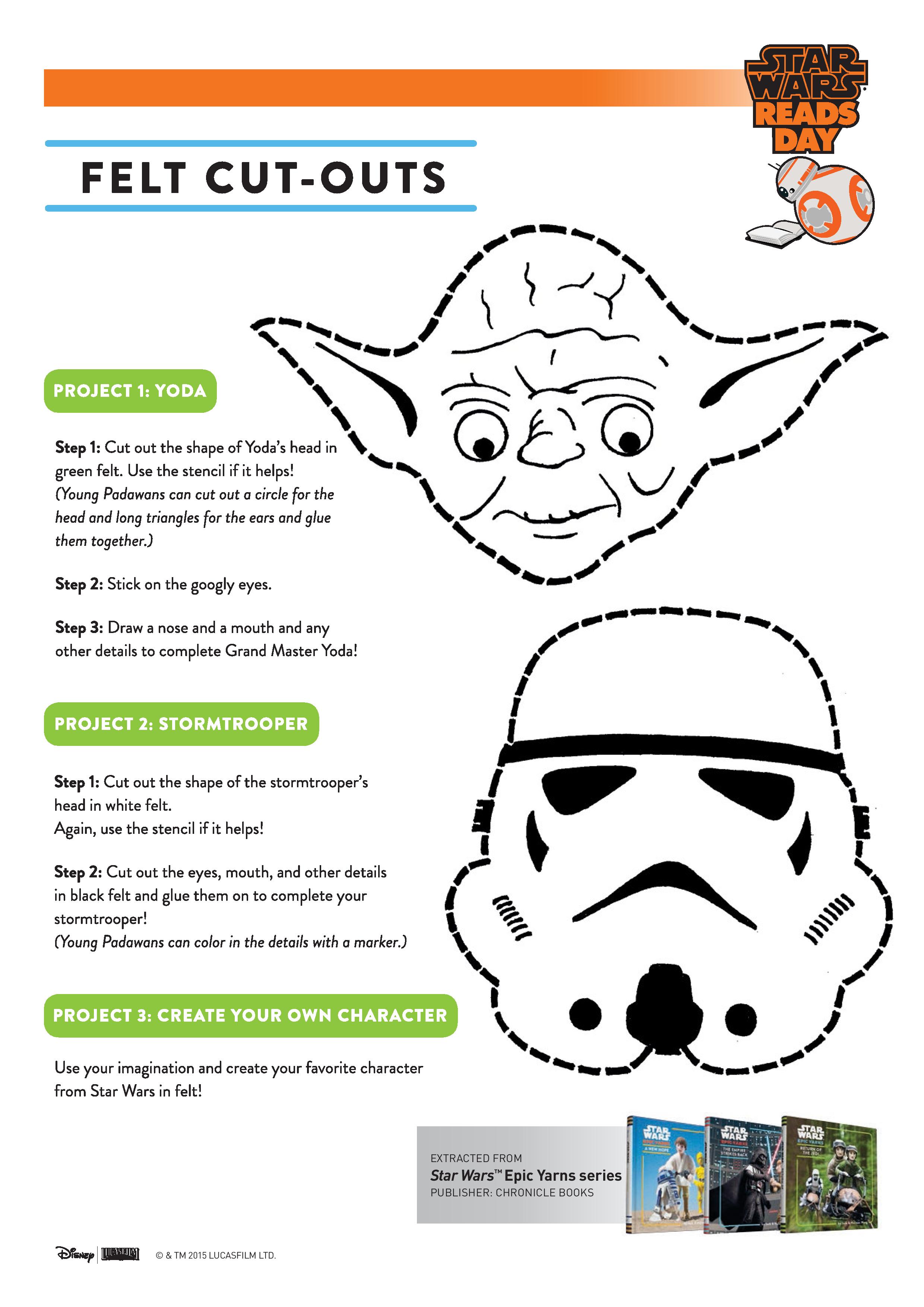 Free star wars printables and activity pages for the kids