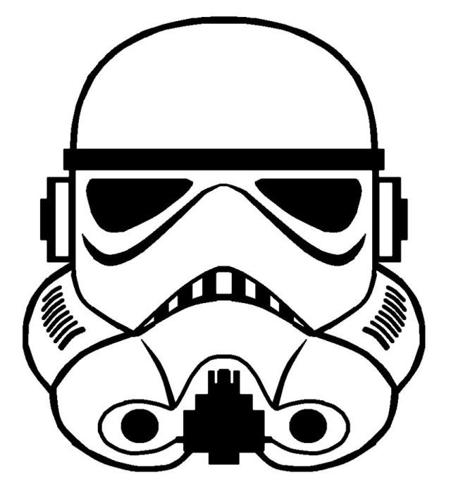 Inspiration picture of stormtrooper coloring page