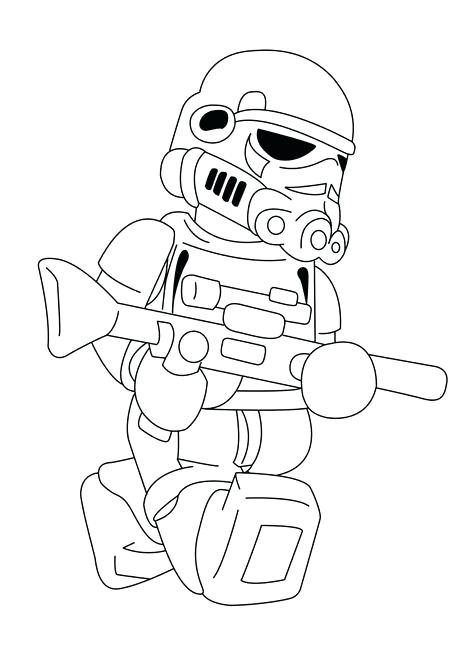 Stormtrooper coloring pages