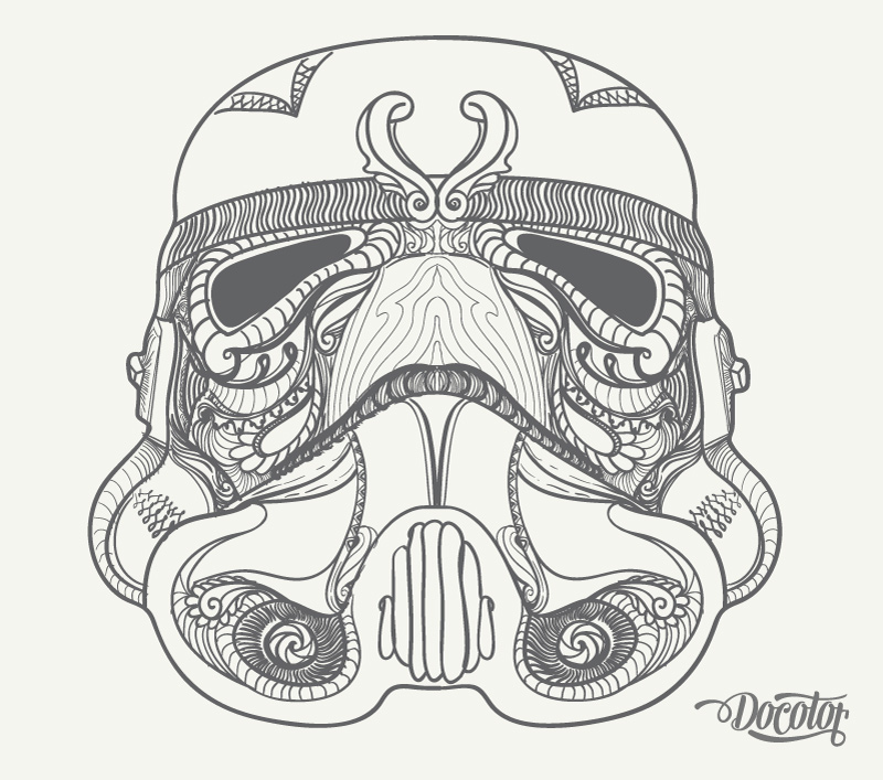 Stormtrooper fan art and t