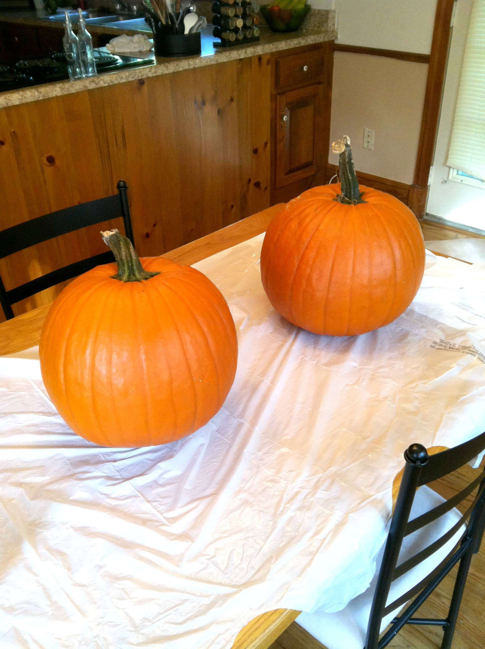 Stormtrooper pumpkin carving