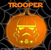 Free halloween star wars printable pumpkin templates â