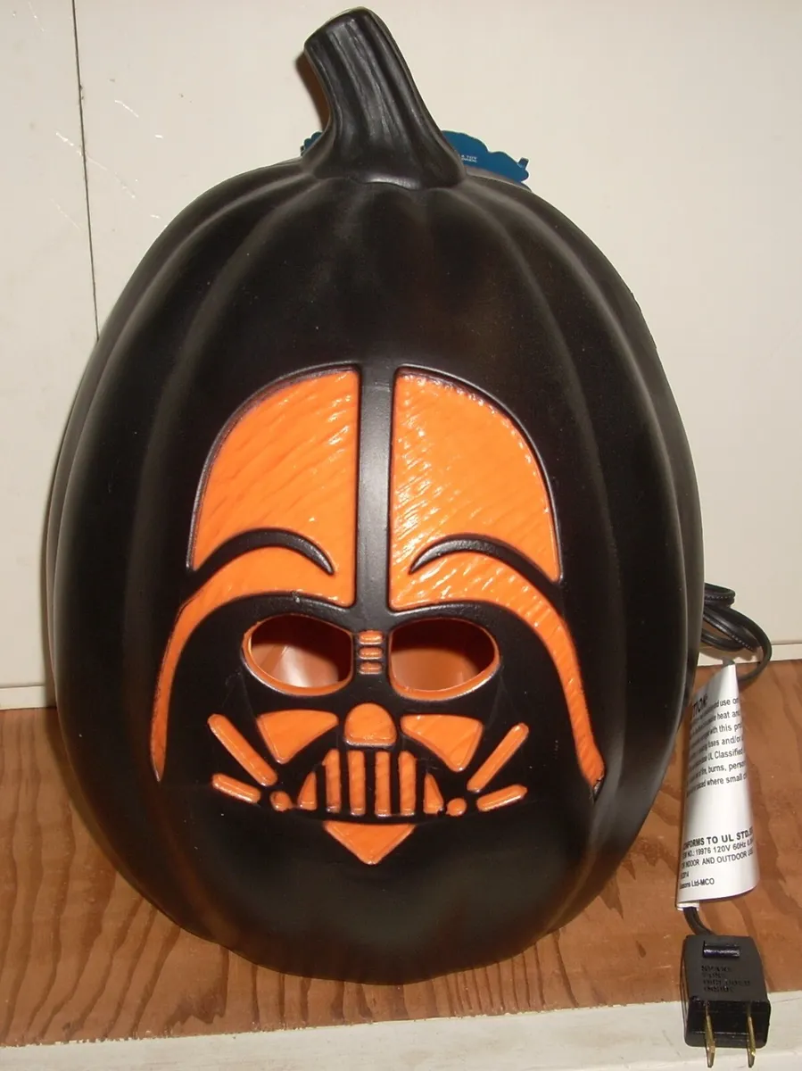 New star wars darth vader blow mold halloween pumpkin light jack o lantern