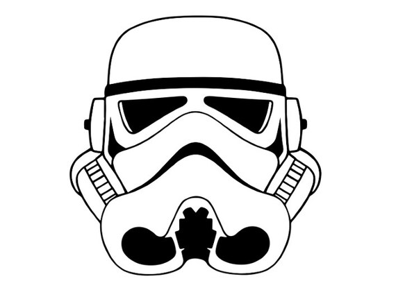 Buy stormtrooper svg storm trooper star wars svg car decal online in india