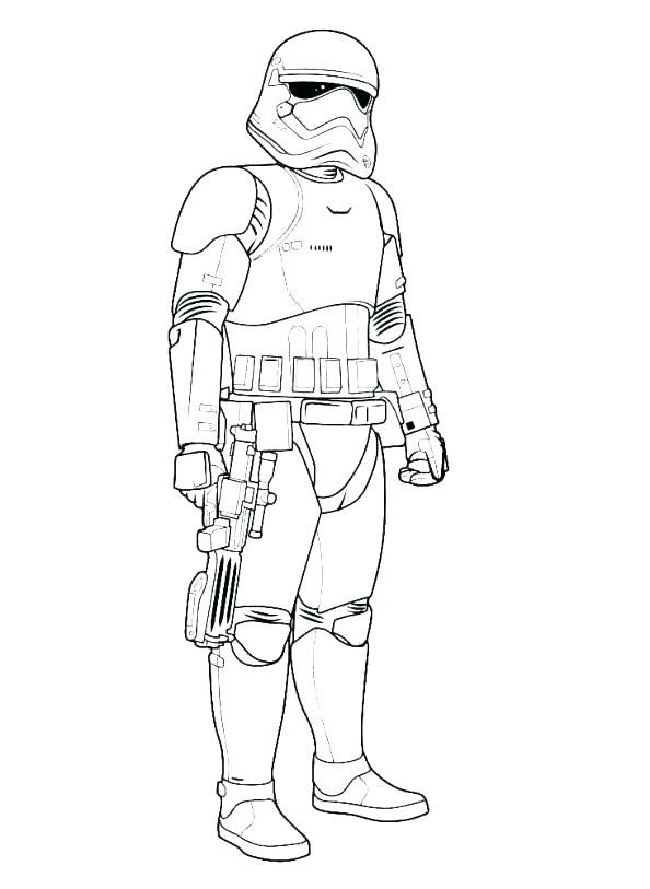 Stormtrooper coloring pages