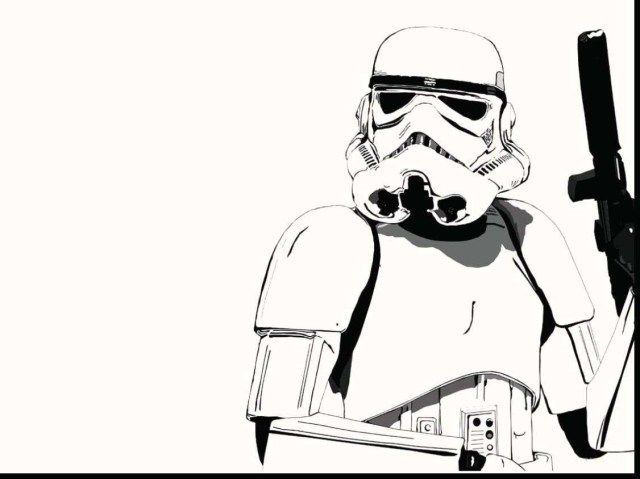 Inspiration picture of stormtrooper coloring page