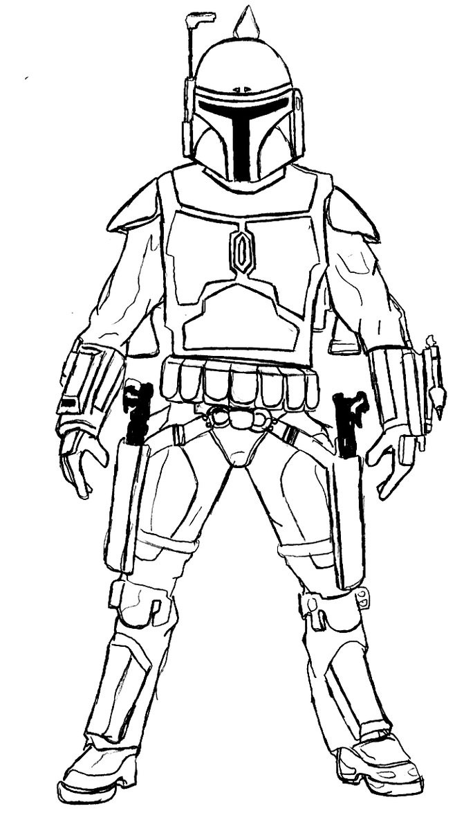 Stormtrooper coloring pages