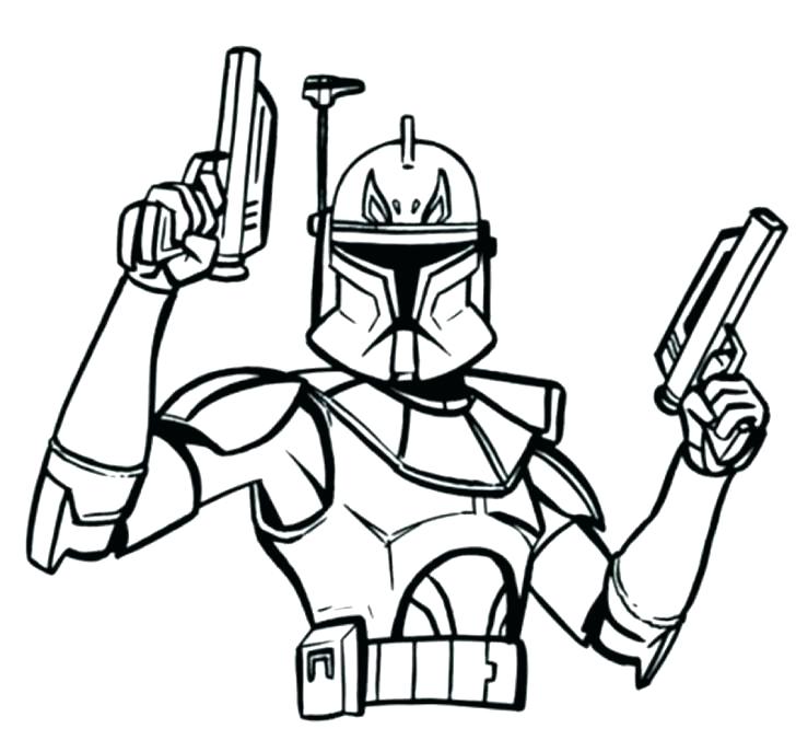 Stormtrooper coloring pages