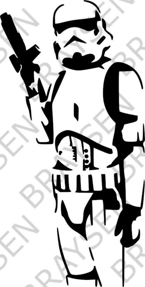 Stormtrooper outline svg png