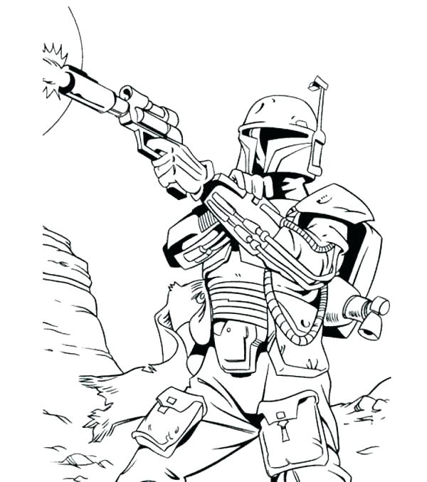 Stormtrooper coloring pages