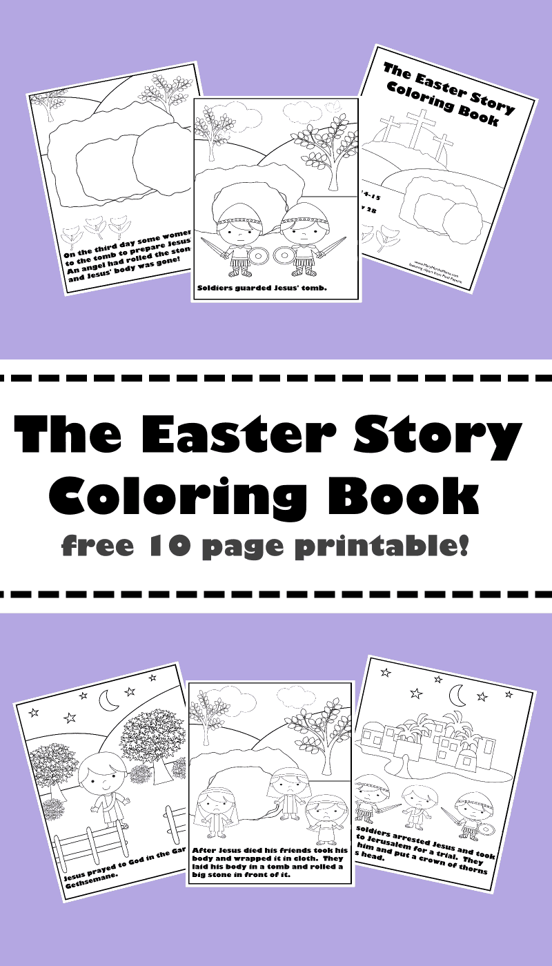 Religious easter coloring pages â mary martha mama