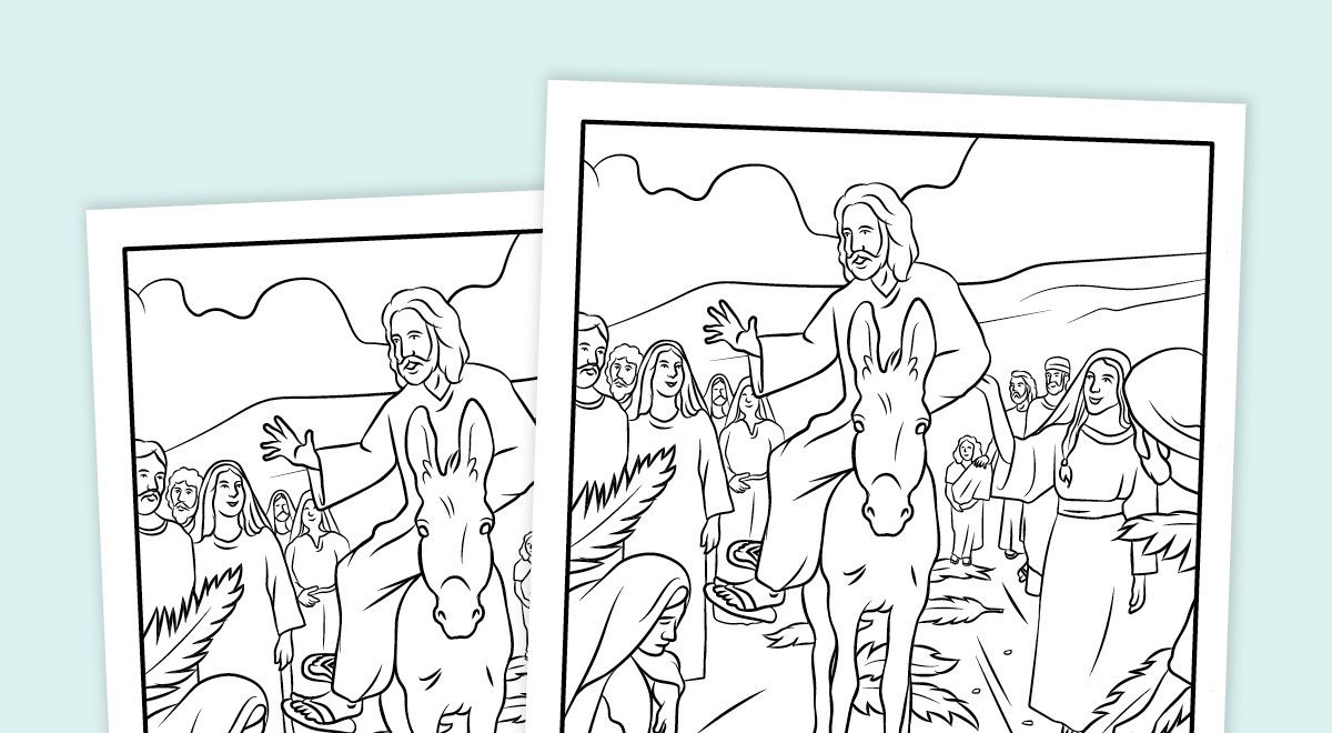 Fun friday easter coloring page