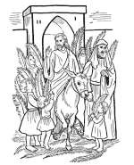 Easter bible coloring pages bible