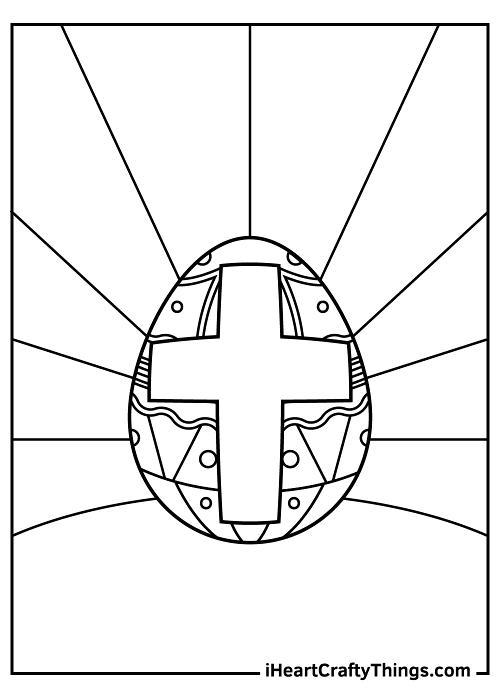 Religious easter coloring pages free printables