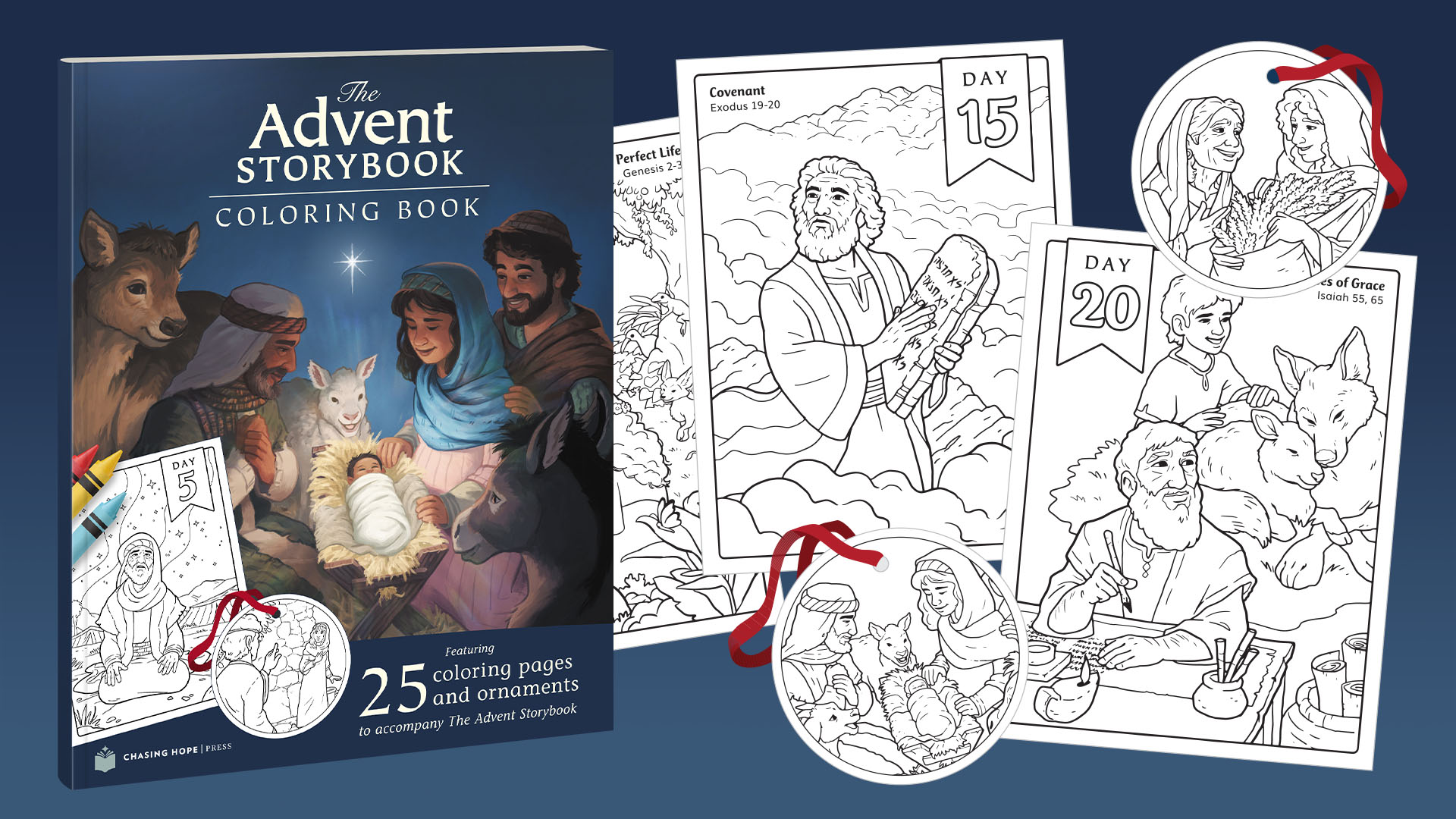 The advent storybook coloring book â the advent storybook collection