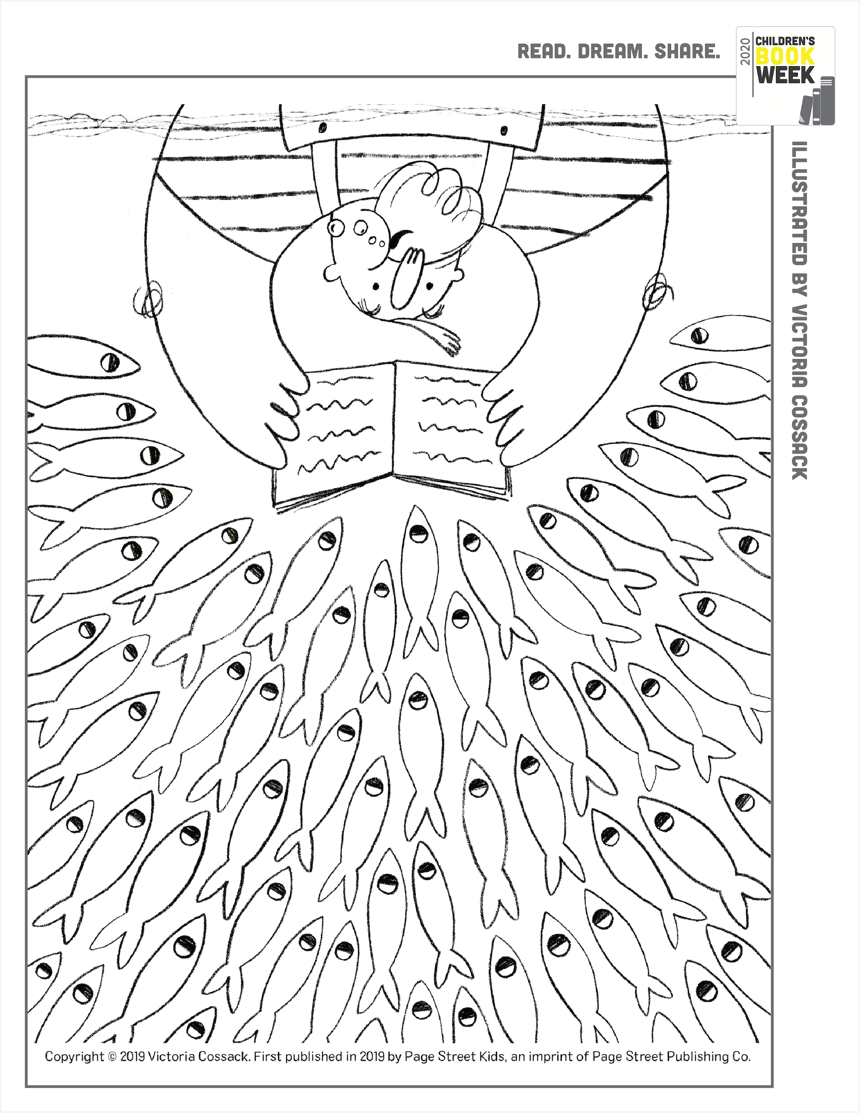 Coloring book pages â every child a reader