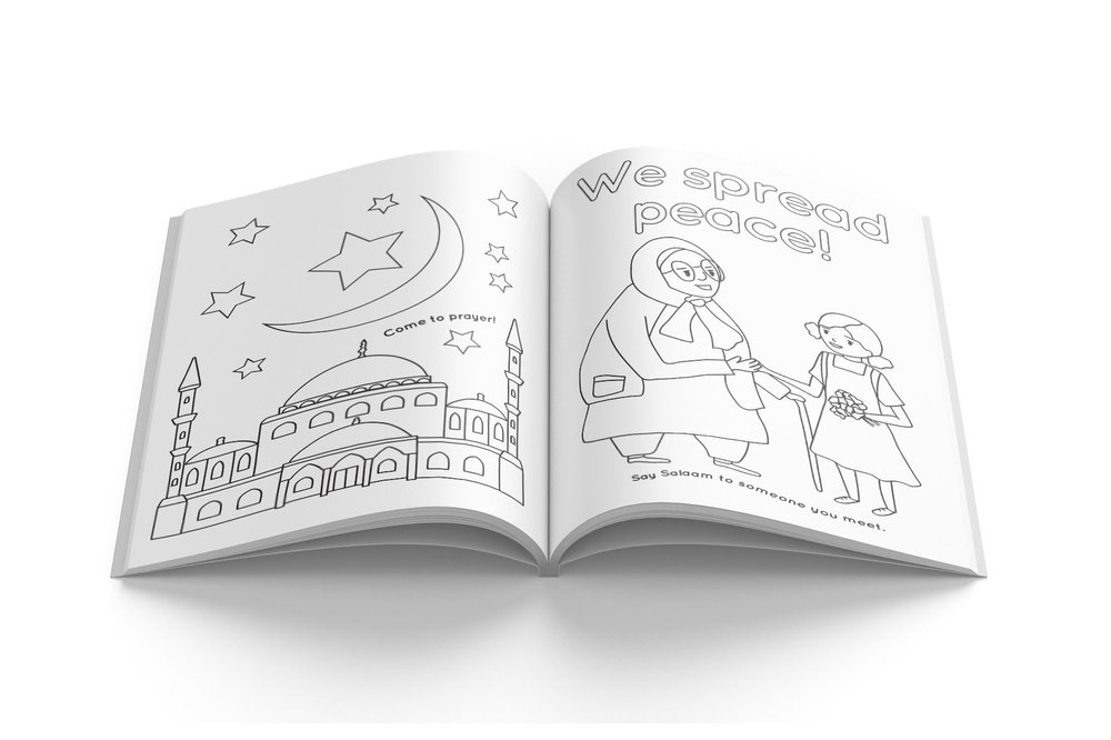 The flying carpet storybook colouring book bundle paperback â ilmamal store