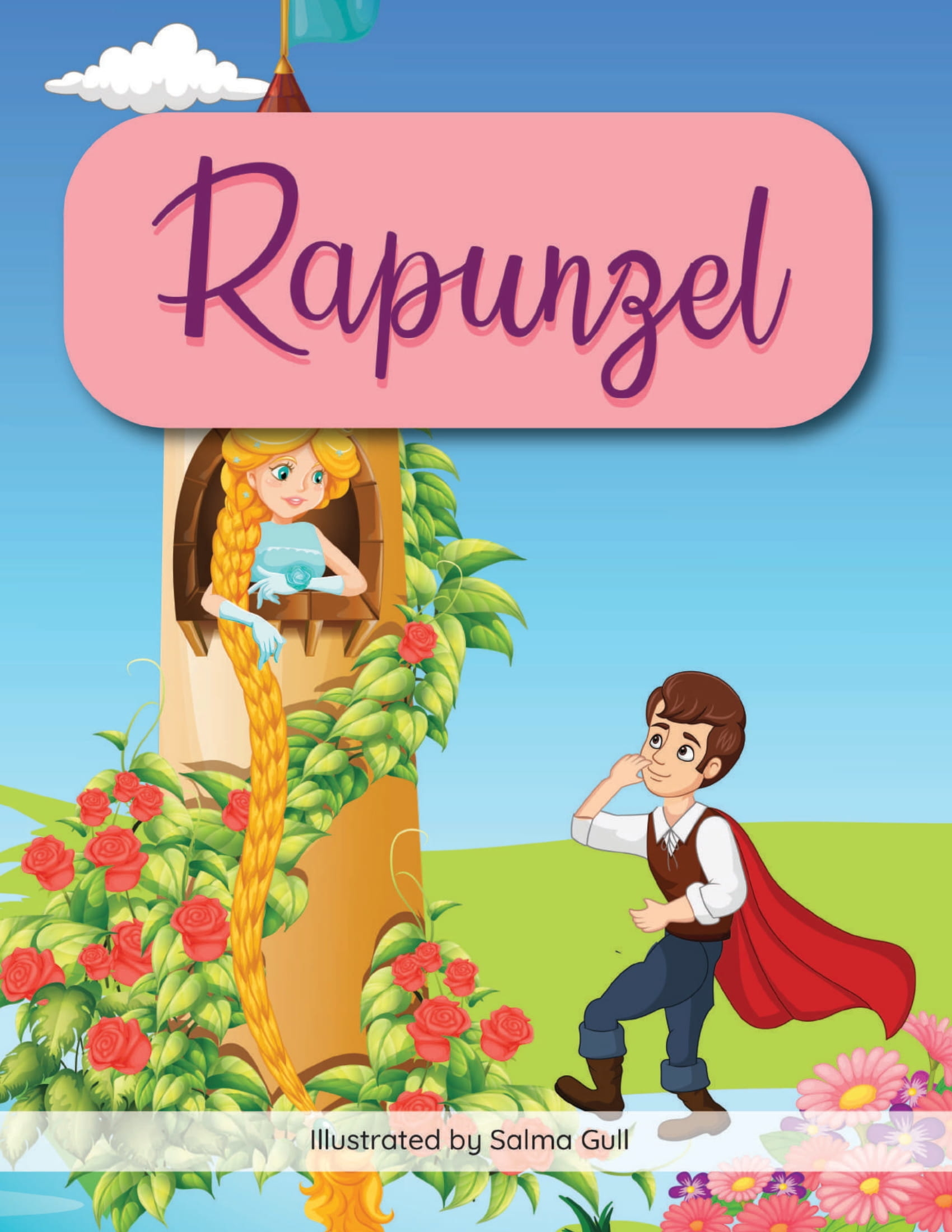 Rapunzel pdf book in english free printable papercraft templates