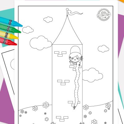 Printable rapunzel coloring pages for kids kids activities blog