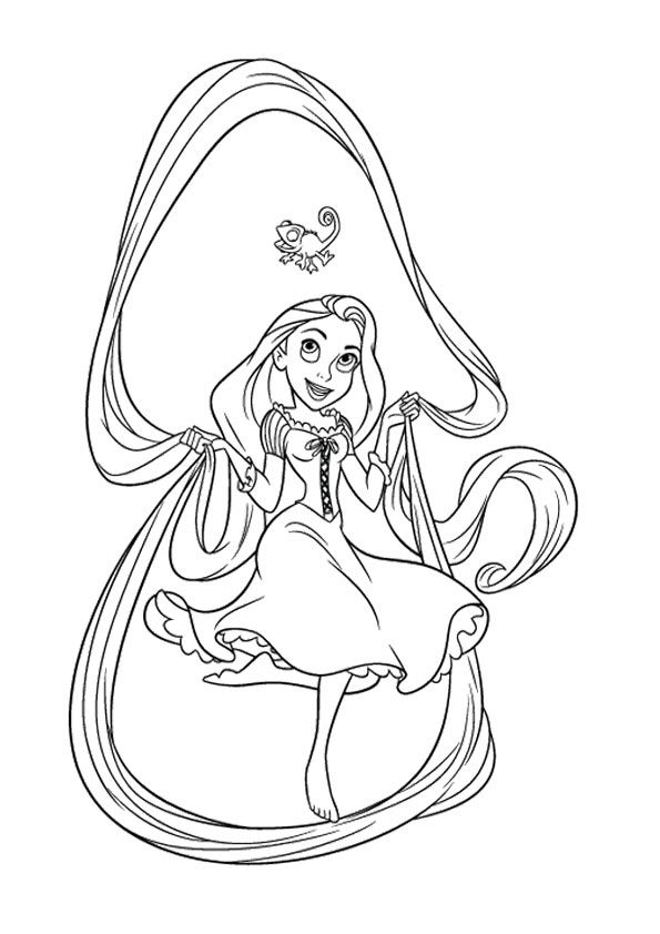 The little rapunzel coloring page princess coloring pages tangled coloring pages rapunzel coloring pages