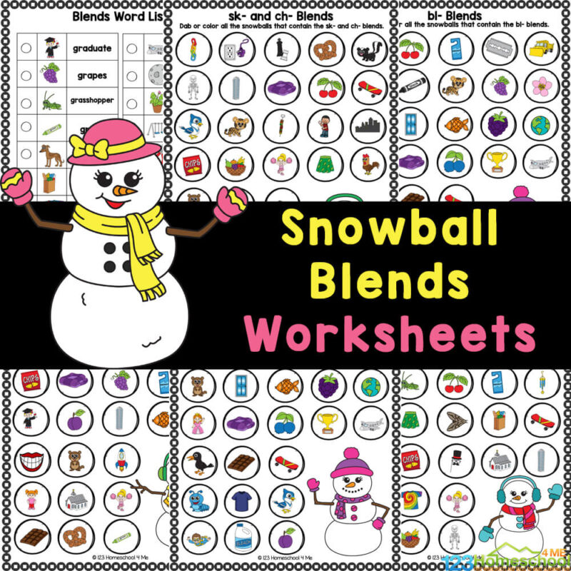 Fre snowball word blends