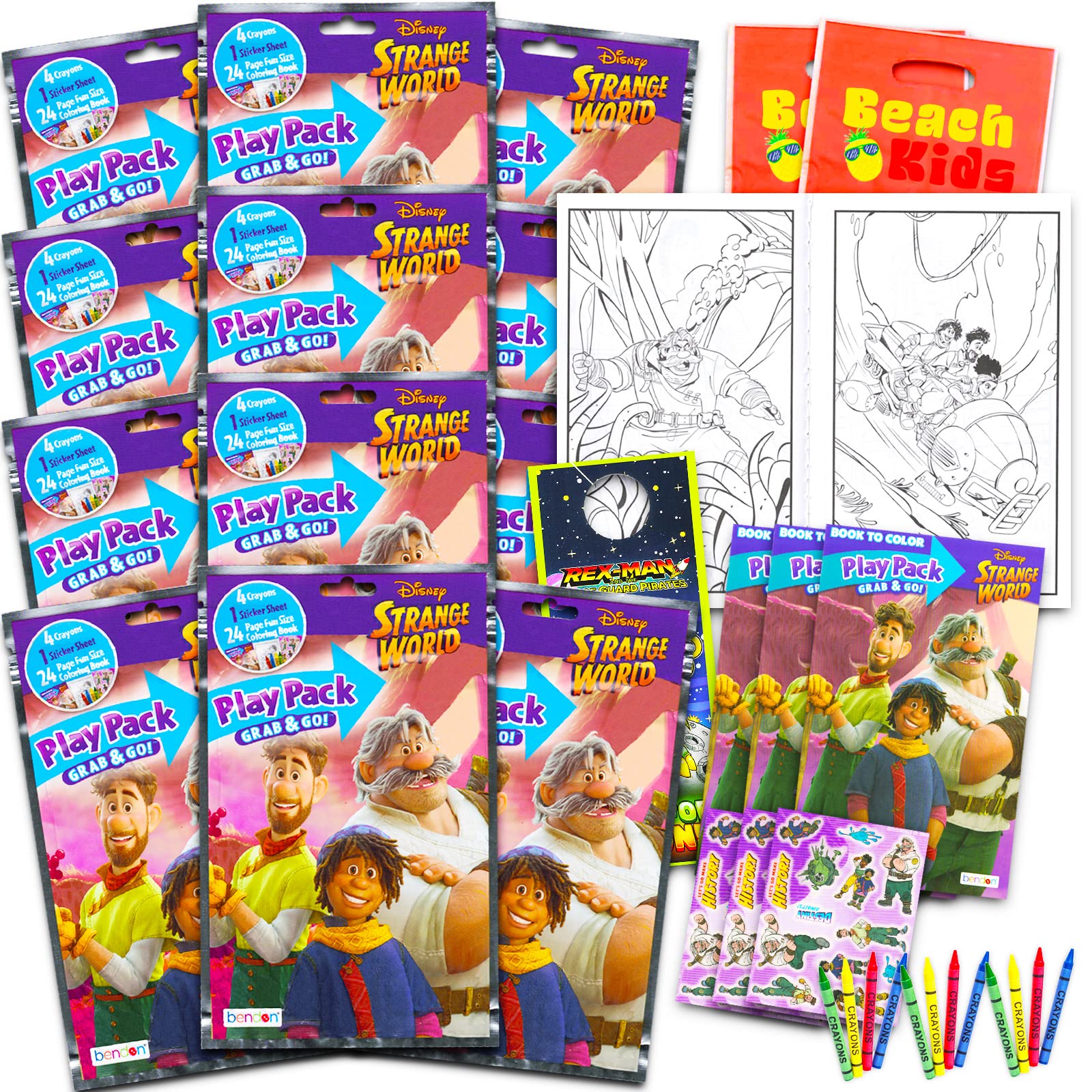 Strange world party favors for kids