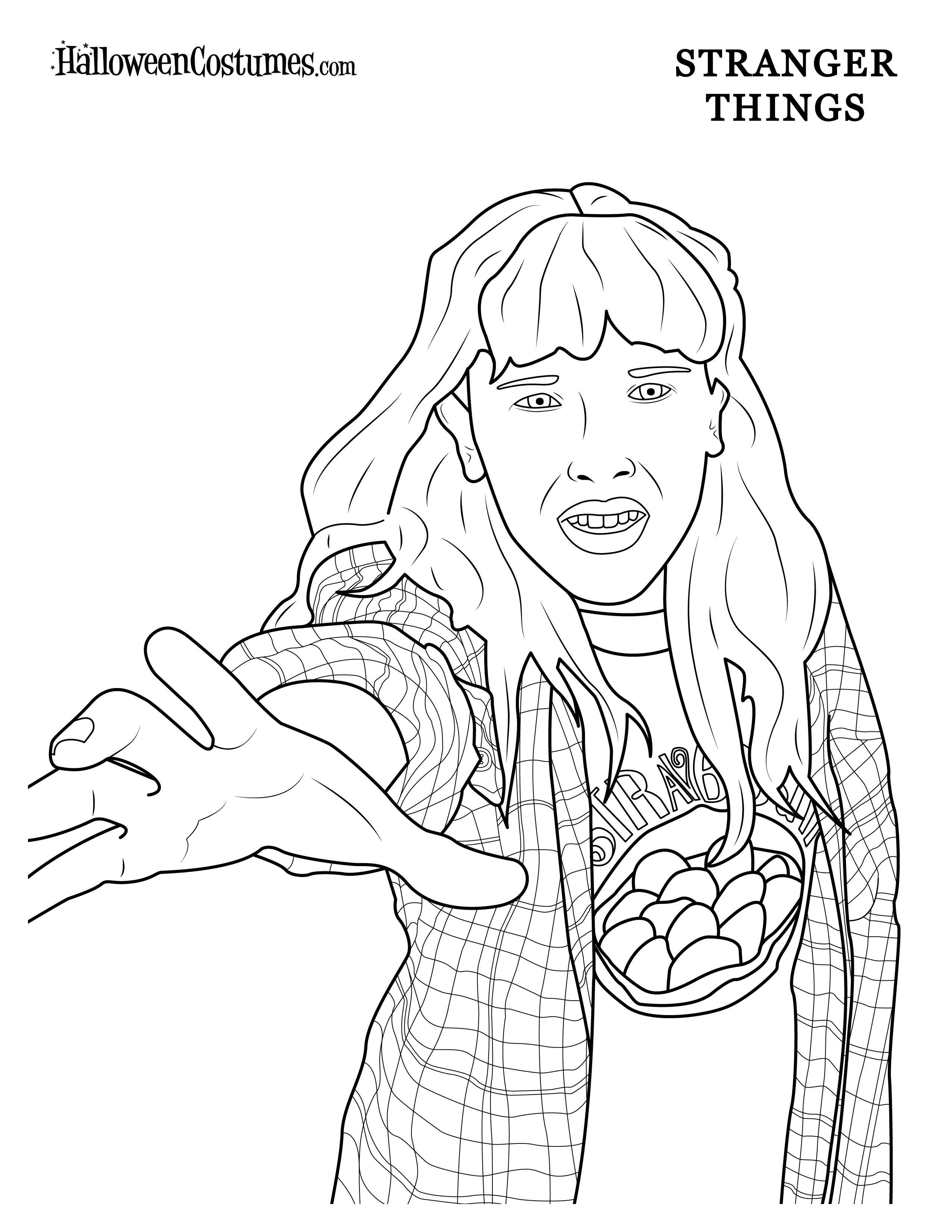 Halloween coloring pages printables