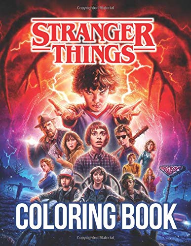 Buy stranger things coloring book over coloring pages about stranger things characters scene and monster for fans paperback â mar online at ireland