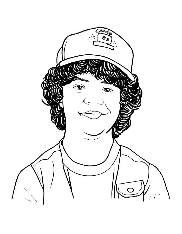 Stranger things coloring pages free personalizable coloring pages