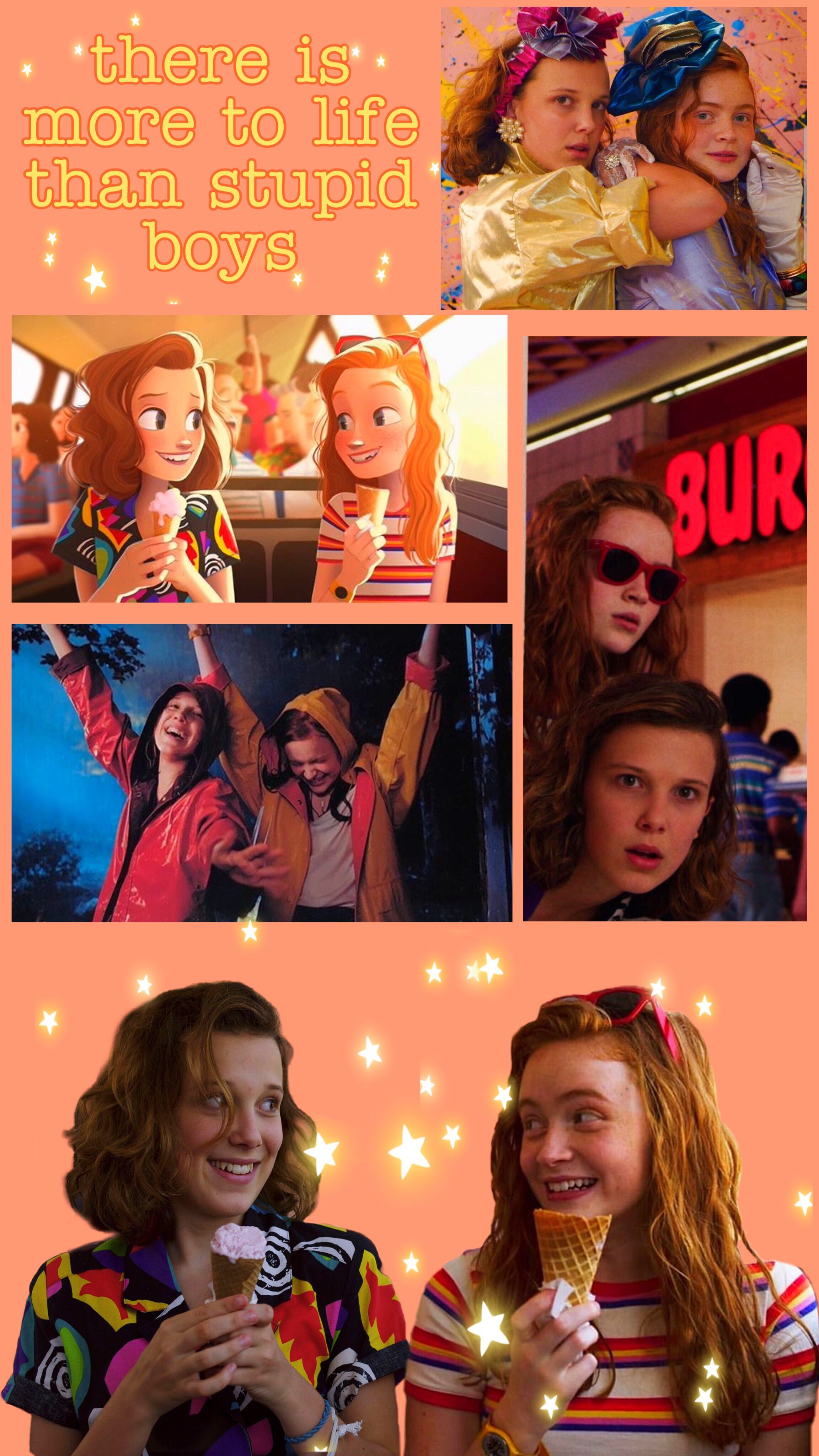 Max and eleven collage stranger things max stranger things funny stranger things fanart