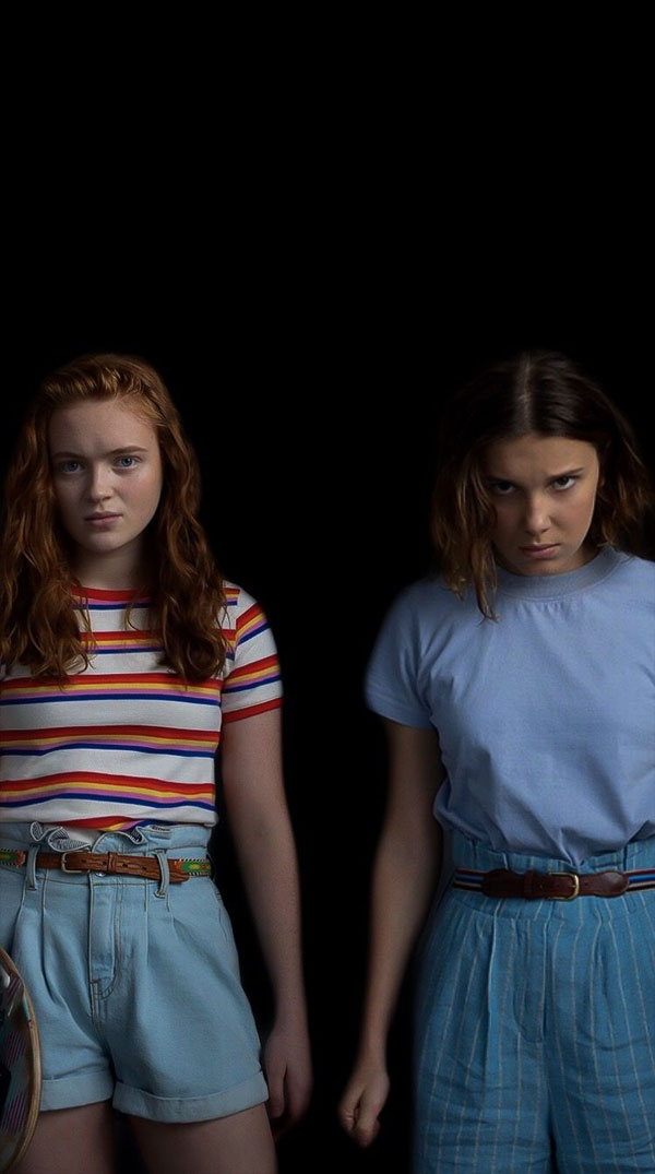 Stranger things wallpaper ideas max and eleven