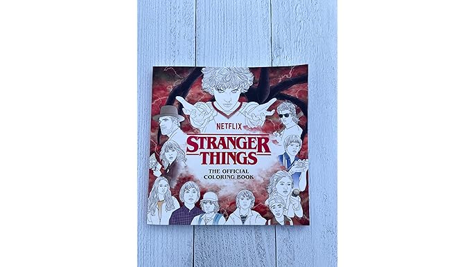 Stranger things the official coloring book netflix books