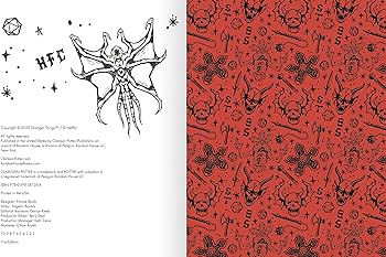 Stranger things the official hellfire club notebook a grid