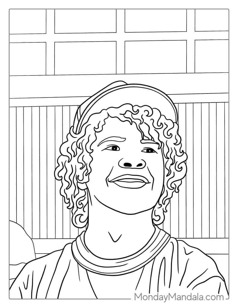 Stranger things coloring pages free pdf printables