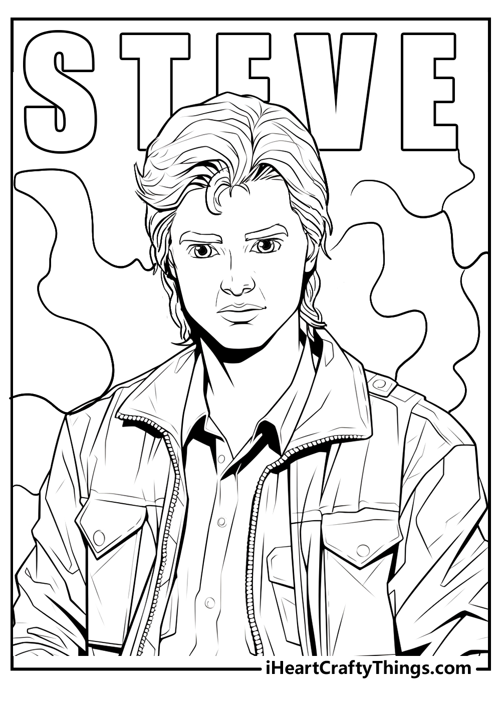 Printable stranger things coloring pages updated