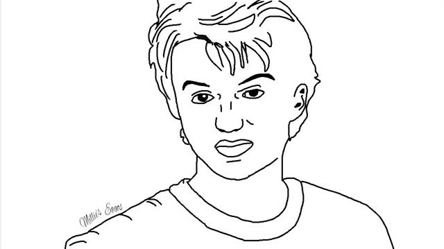 Steve harrington you guessed it lineart stranger things amino