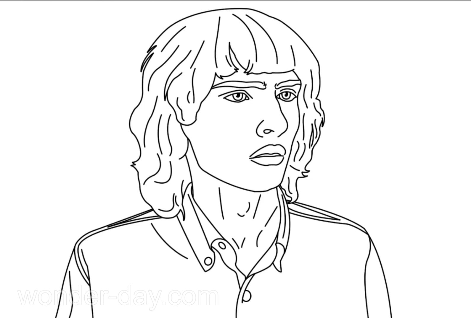 Stranger things coloring pages top collection print for free