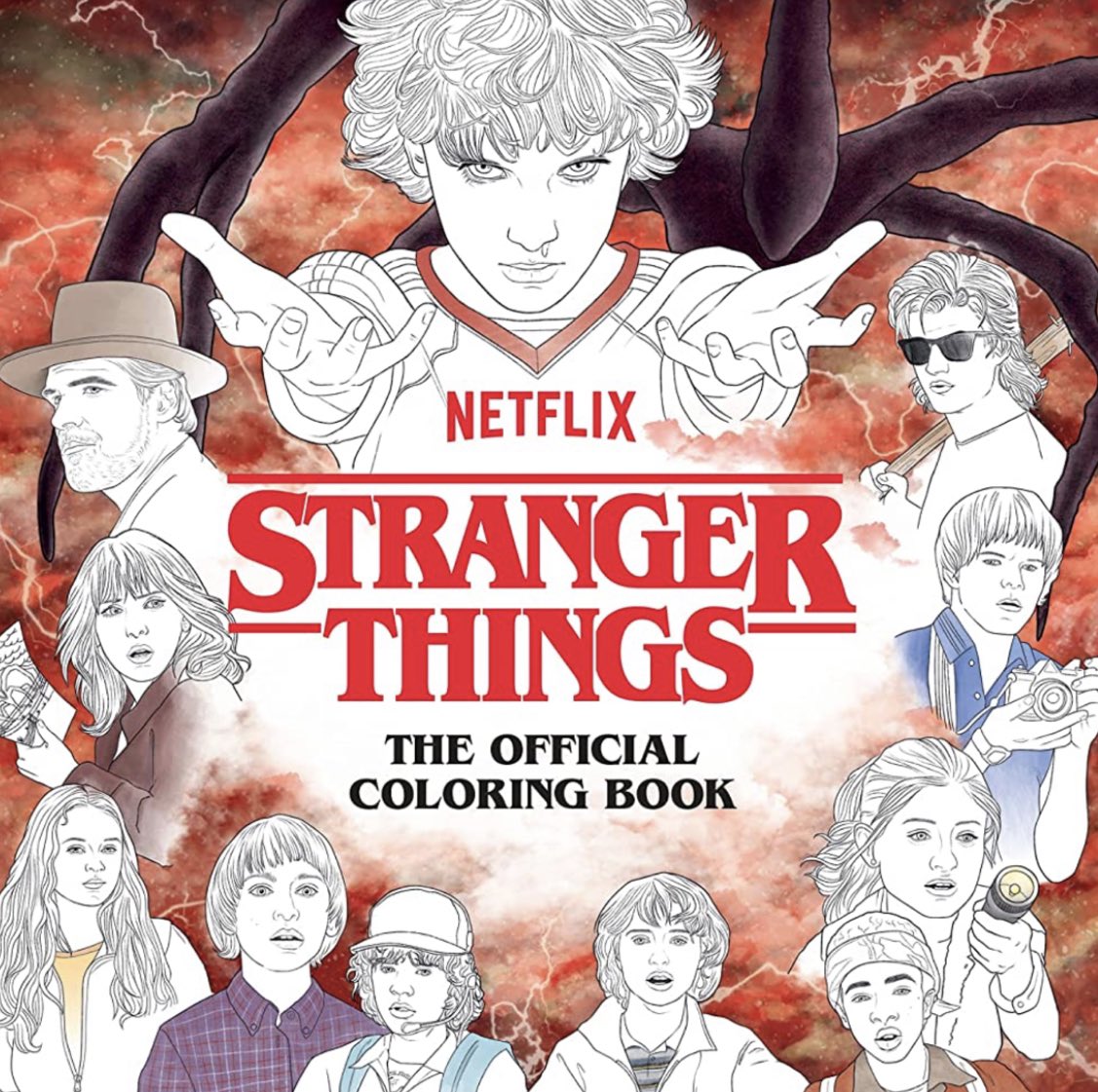 Joe keery sources on x joe keery as steve harrington in the stranger things official coloring book purchase here httpstcodnynifqt httpstcobslbyqwas x